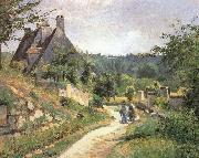 Camille Pissarro, Chat in a small way those who